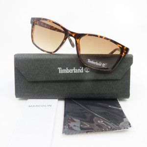 TIMBERLAND TB7146 52F 56mm Brown Tortoise/Brown Gradient New Sunglasses